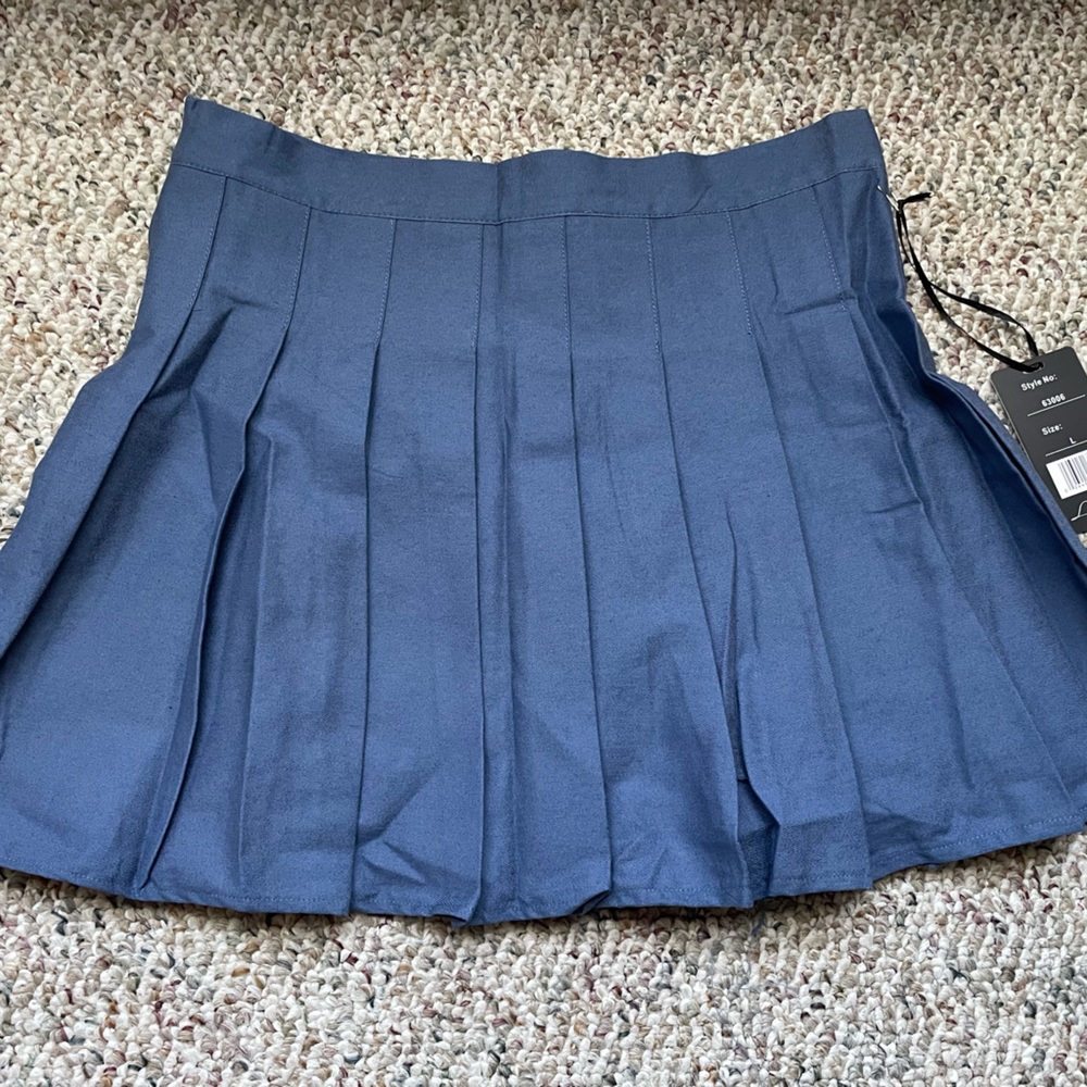 Brand New Pleated Skirt w/ shorts underneath